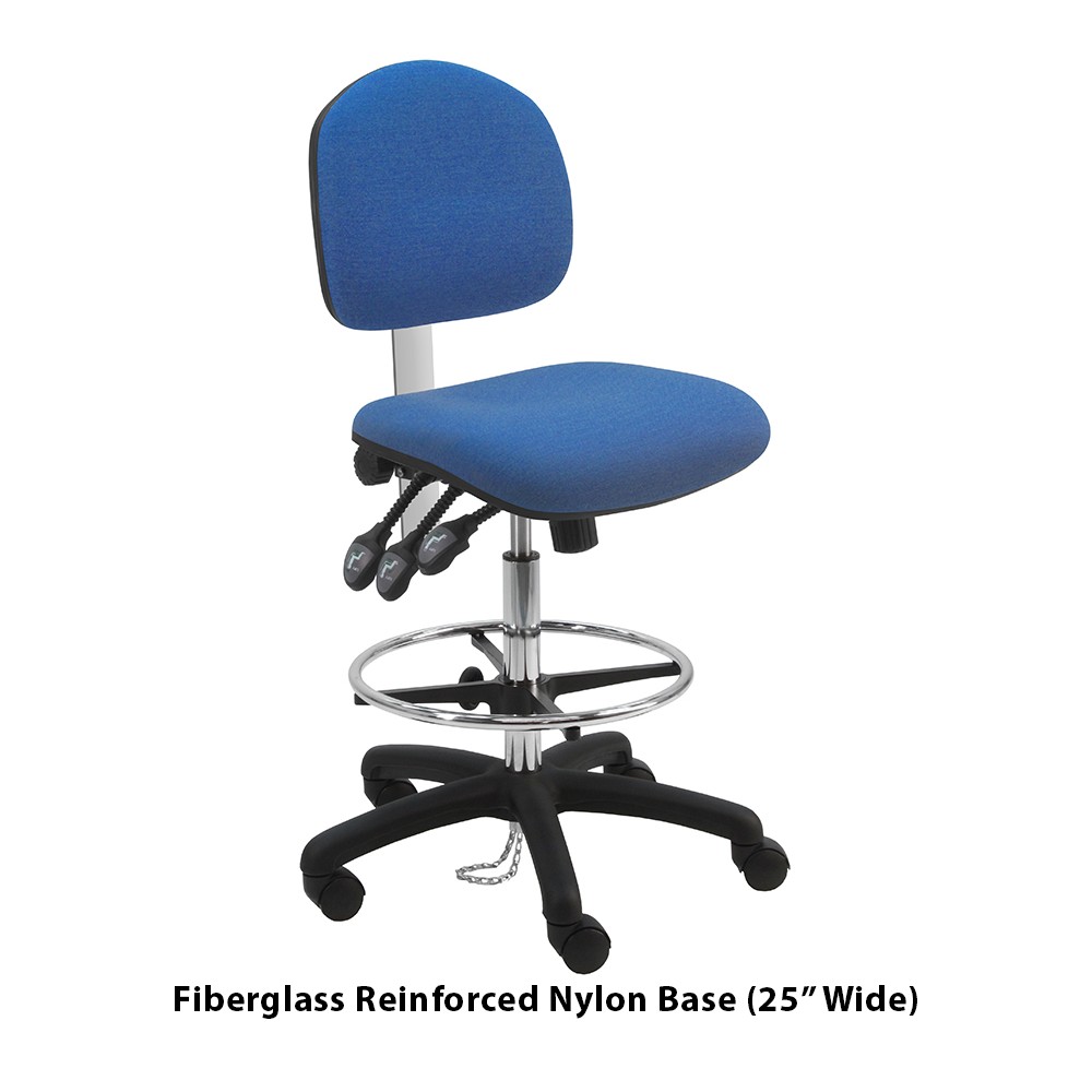 Lincoln Fabric ESD Tall Chairs