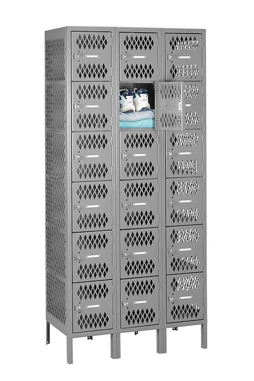Locker Alto de 18 Puertas sin Patas - VBL6-1218-3